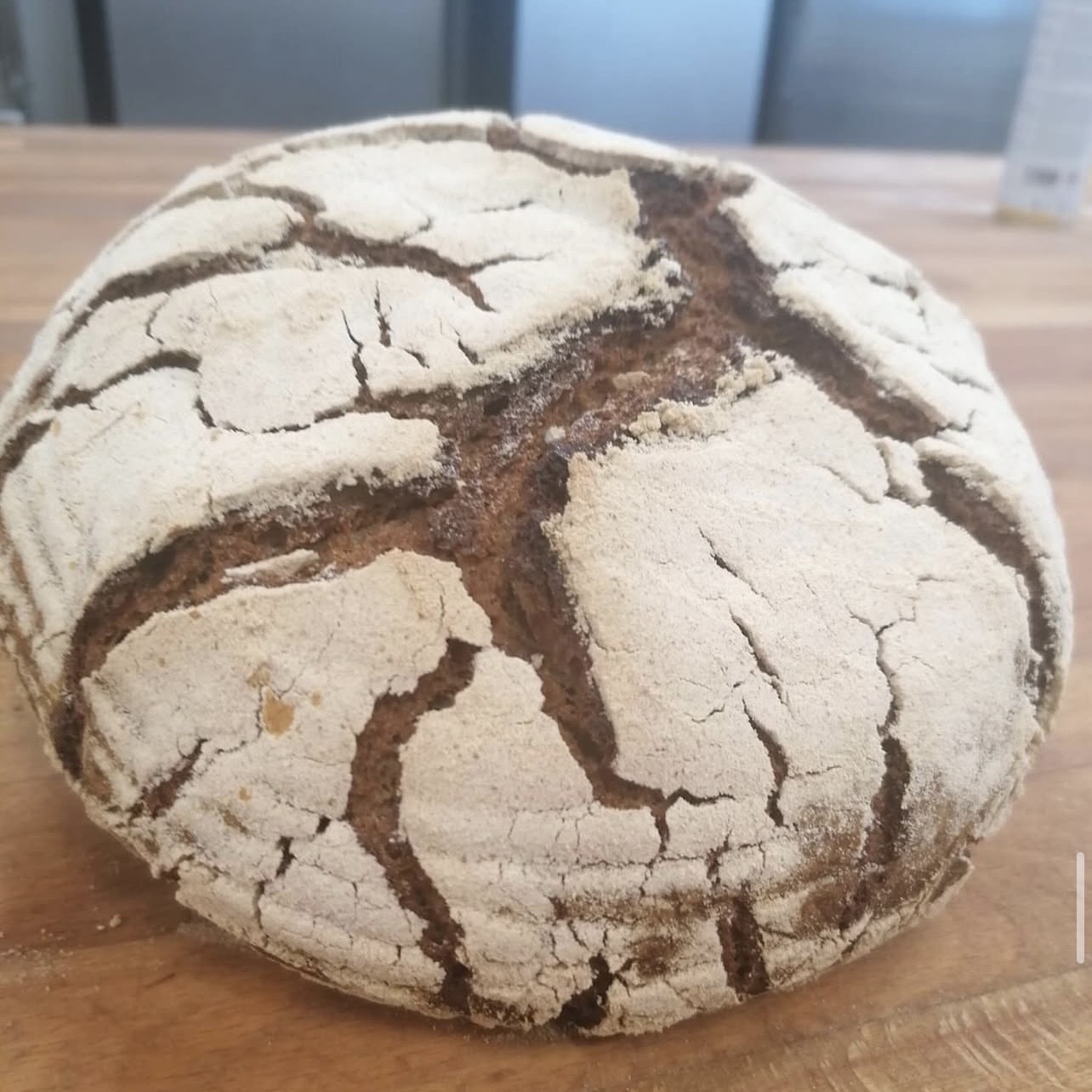 Pa de sègol rústic